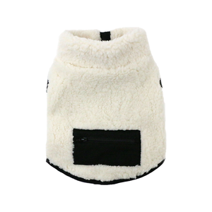 سترة كلاب دافئة من الصوف الناعم مع سحاب كامل، معطف حراري للحيوانات الأليفة للطقس البارد والاستخدام اليومي والخارجي - Product Image 2