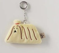 Porte-clés en peluche personnalisé en usine, animal mignon en peluche, porte-clés personnalisé, taille et couleur pour la vente en gros et au détail