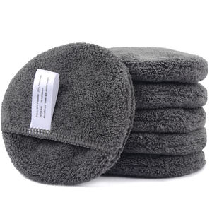 Benutzer definierte wieder verwendbare Mikrofaser-Make-up-Entferner-<span class=keywords><strong>Pads</strong></span> Wasch bares Mikrofaser-Gesichts pad mit Logo - Product Image 4