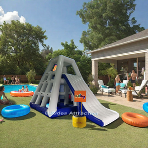 Tobogán Acuático Inflable Flotante en Oferta, Tobogán Acuático Inflable Comercial para Deportes Acuáticos, Torre de Agua Inflable para el Mar - Product Image 2