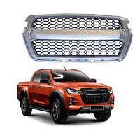 Grille avant chromée en ABS pour Dmax 2020 2021 2022 Pickup Truck - OEM Haute Performance