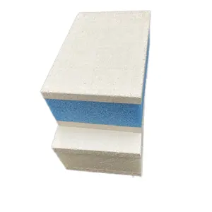 MGO EPS/ XPS matériaux ignifuges panneau d'oxyde de magnésium SIP panneau sandwich pour mur extérieur et intérieur