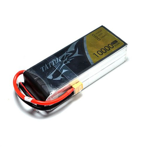 แบตเตอรี่ลิเธียมโพลิเมอร์ TATTU 10000mAh 25C 4S 14.8V พร้อมหัวต่อ XT60 ได้รับการรับรองมาตรฐาน CE จากกวางตุ้ง ประเทศจีน - Product Image 3
