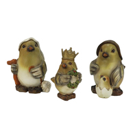 Statues personnalisées, vente en gros, résine, série d'oiseaux, décoration de jardin, Articles d'ameublement d'extérieur, cadeaux pour enfants, artisanat