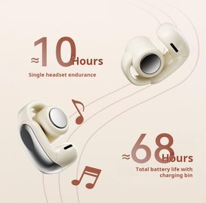 New Clip-on Earphones TWS Earbuds Noise-Canceling Bone Conduction Earphones <b>Wireless</b> Sport Bluetooth Earbuds <b>for</b> Smart Phones - Product Image 6