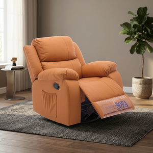 Modern PU Leather <b>Recliner</b> Chair Electric Living Room Furniture Solid Back Leisure Chair Contemporary Design - Product Image 4
