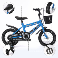Vélo Enfant avec Panier et Roues Stabilisatrices, Tailles 12, 14, 16 Pouces, pour Enfants de 3 à 8 Ans et de 9 à 11 Ans – Offre Spéciale Usine