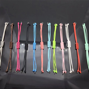 Diy <b>Braided</b> Waxed Rope Bracelet 1.0mm Adjustable Jewelry <b>Accessory</b> Material 12 Colors Weaving Craft Supply Yiwu Origin - Product Image 1