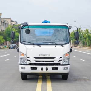 รถบรรทุกทำความสะอาดท่อระบายน้ำและดูดสิ่งปฏิกูล ISUZU 4x2 พร้อมปั๊มสุญญากาศ ถังเก็บของเสียขนาด 5000 ลิตร สำหรับบำบัดน้ำเสีย - Product Image 3