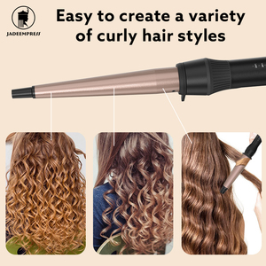 <span class=keywords><strong>Rizador</strong></span> de Pelo Eléctrico <span class=keywords><strong>Profesional</strong></span> de Cerámica con 4 Temperaturas, Calentador PTC, Logotipo Personalizado, Varita Cónica Giratoria, Uso Doméstico - Product Image 4