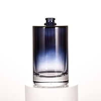 Bouteilles rondes de parfum en verre pour hommes atomiseur de Cologne de cylindre de 30ml 1oz pour hommes