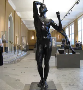 famous reproduction The Age Of Bronze statue bronze sculpture Auguste Rodin for sale