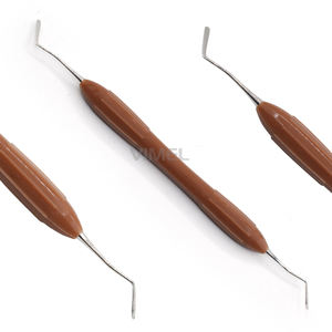 7 unids/set de instrumentos de llenado compuesto de resina Dental con caja de autoclave Kits de restauración estética con mango de silicona - Product Image 4