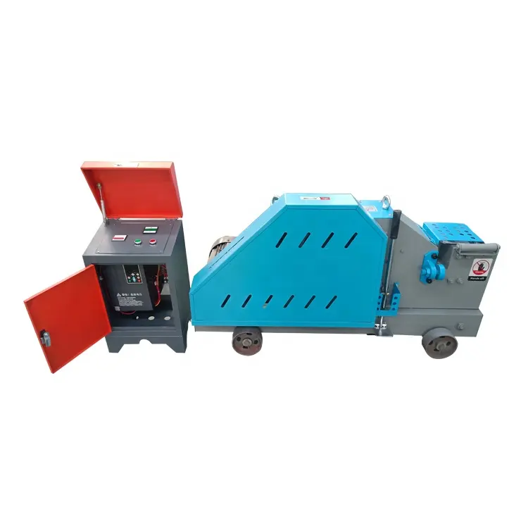 Electric steel rod cutter steel bar cutter cutting machine GQ 40 rebar cutter machine with blade