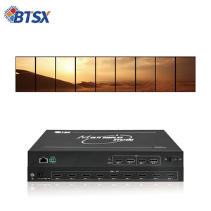 Bitvisus etkileyici projeksiyon gösterisi ve piksel başına aydınlatma kumandası Ultra piksel 2X4 3X3 1*5 1*7 Video duvarları için HDMI işlemci - Product Image 1