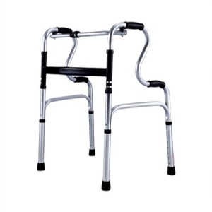 Déambulateur à quatre pieds en alliage d'aluminium Jinming Chenxi JFK-ZXQ02 avec patins antidérapants pour la rééducation des personnes âgées - Product Image 2
