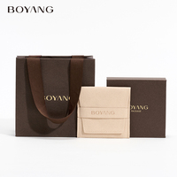 Boîte à bijoux personnalisée avec logo de luxe, écologique, en papier, en forme de livre, avec fermeture magnétique, pour boucles d'oreilles, collier, bague
