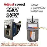Controlador de Motor de Engranajes Variables Reversibles de 180w AC 5-470 RPM 220v, Venta al Por Mayor