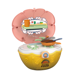 <span class=keywords><strong>Meilleur</strong></span> Cadeau d'Anniversaire : Panier de Rangement Portable, Ensemble de <span class=keywords><strong>Cuisine</strong></span> et de Jeu d'Imitation pour Enfants, Jouet Éducatif et Ludique de Simulation - Product Image 2