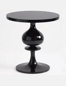 Дизайнерский Настольный столик для гостиной, черное, эклектичное, боковые столы и торцовые столы