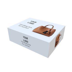 Maletín de diseño personalizado, caja de papel corrugado, <span class=keywords><strong>accesorios</strong></span> de moda <span class=keywords><strong>para</strong></span> mujer, caja de papel, bolso, caja de correo, embalaje <span class=keywords><strong>para</strong></span> bolsos - Product Image 6