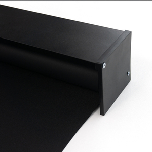 블랙 블랙아웃 블라인드 맞춤형 사이즈 드릴 프리 수동 스프링 리프팅 시스템 롤러 블라인드 및 오일 방지 무선 블라인드 - Product Image 3