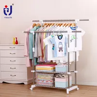 Folding Rack for Drying Clothes, Indoor Clothesline