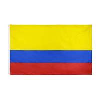 Fabricante de Gahumi, banderas de países colombianos, colgante promocional, Bandera de Colombia personalizada de 90x150cm