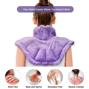 Almohadilla térmica para microondas para aliviar el dolor <span class=keywords><strong>de</strong></span> espalda, compresa térmica húmeda para microondas para espalda completa, estómago, cuello y hombros - Product Image 6