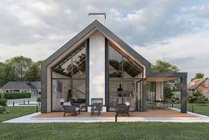 Maisons préfabriquées en ossature acier légère, maisons en bois, villas de luxe personnalisées, maisons unifamiliales - Product Image 2