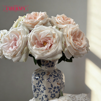 TH961 Buket Bunga Buatan Gaya Korea Lychee Rose Berkualitas Tinggi untuk Dekorasi Rumah