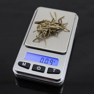 Mini báscula electrónica para joyería, 500g, 0,1g, pantalla Lcd de precisión, balanza portátil para pesar oro, té, materiales medicinales - Product Image 2