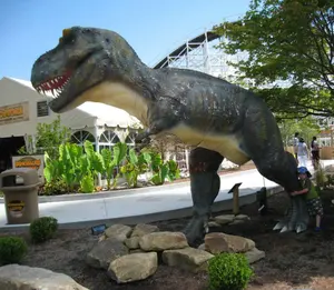 Vergnügung spark 3d T-Rex Dinosaurier Modell beliebte Dinosaurier Statue