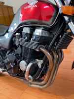 Moto Honda CB750 Vintage Rétro, Moteur 4 cylindres refroidi par air de 747 cm³, Moto Japonaise Iconique
