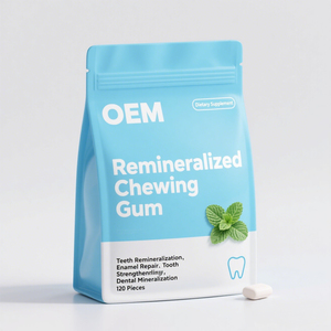 Permen Kunyah Hidroksiapatit OEM untuk Remineralisasi Gigi - Memperkuat Enamel & Mendukung Kesehatan Mulut dengan Xylitol - Product Image 1