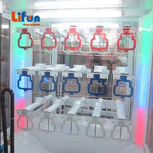 Máquina de Juego de Grúa Operada con Monedas Lifang de 12 Agujeros, Push <span class=keywords><strong>Keymaster</strong></span> con Premio de Llave Dorada, Máquina de Premios con Llave - Product Image 5