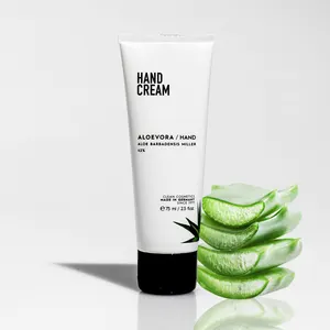 Baume personnalisé à l'aloe Vera, crème pour les mains, lotion hydratant, naturelle, Pure, ODM, OEM, g