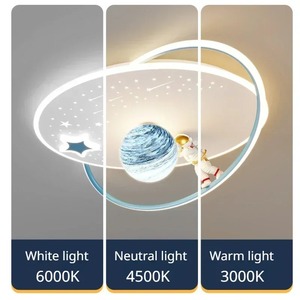 Plafonnier pour enfants moderne LED plafonds lustre pour enfant chambre lumière décoration de la maison filles et garçons chambre éclairage 2025 - Product Image 4