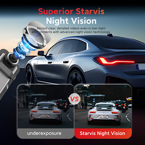 Wifi Dashcam 4K Phía Trước Và Phía Sau Máy Ảnh Dash Máy Ảnh Xe Dvr 4K Dashcam 4K Gương Dashcam Rear View Gương Máy Ảnh Dashcam Cho Xe Hơi - Product Image 5