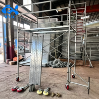 Planche de chantier robuste antidérapante pour échafaudage de construction, plateforme de travail pour ouvriers