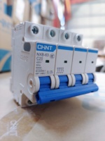 Disjoncteur miniature Chint NXB-63 de haute qualité 50/60Hz avec indicateur de contact visible pour usage domestique