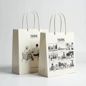 Bolsa de Papel para Compras, Embalaje para Comercios, Tiendas de Ropa, Cosméticos y Productos de Fábrica Reciclados, Gran Venta - Product Image 3