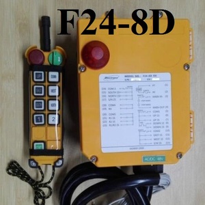 8 kênh tốc độ kép F24-8D không dây điều khiển từ xa động cơ điều khiển không dây cho cầu Trục - Product Image 3