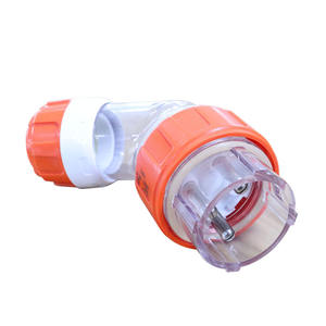 مقبس صناعي 56PA320-V 20A 3 جولة دبوس زاوية المكونات في المكونات الكهربائية صناعة البرتقال - Product Image 6