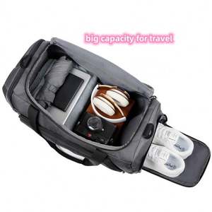 Bolsa de Deporte Impermeable para Viajes, Gimnasio y Deportes, con Compartimento para Zapatos, Personalizable con Logotipo, 30 Piezas - Product Image 4