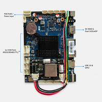 Carte mère industrielle RK3566, Android 11, carte embarquée Cortex-A55, 2 Go de LPDDR4, 16 Go d'EMMC, 1TOPS NPU pour kiosque, affichage numérique