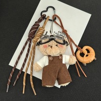 Peluche Ours Mignonne, Breloque Créative pour Sac en Forme d'Ours