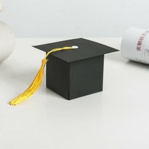 Customizable Premium Graduation <b>Gift</b> <b>Square</b> <b>Boxes</b> Embossing Matt Lamination Biodegradable Rigid Paper Eco-Friendly Recycled - Product Image 2
