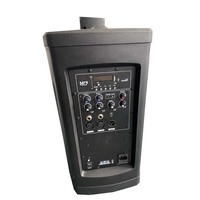 Haut-parleur colonne actif professionnel portable mini en bois 120W avec tente pliante d'extérieur T.I PRO AUDIO, fabrication chinoise