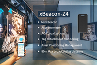 Abluetech xBeacon-Z4 Balise de suivi d'actifs intérieurs BLE 5.0 Eddystone iBeacon avec capteur de gravité